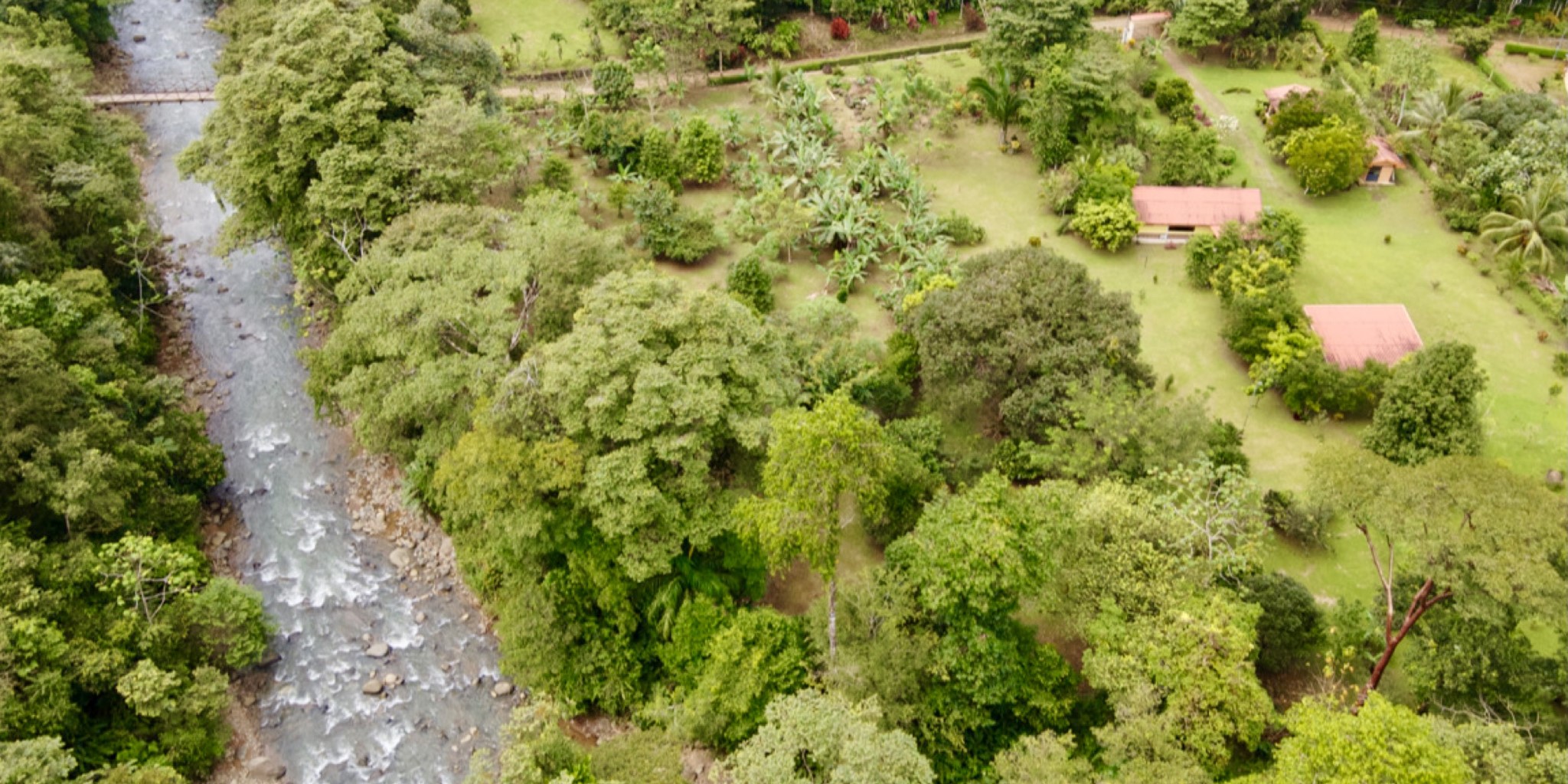 Tres Rios Rivers Three houses on 5 Acres with Tropical Fruit Orchard & Two Rivers in ...
